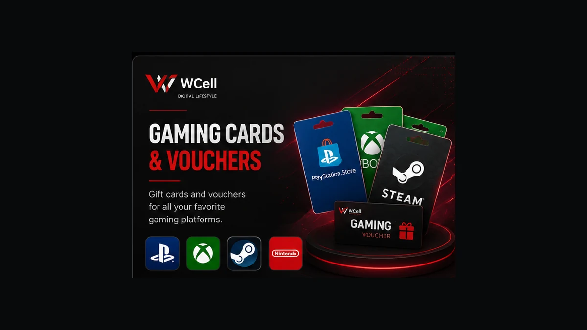 Real gaming gift cards on WCell